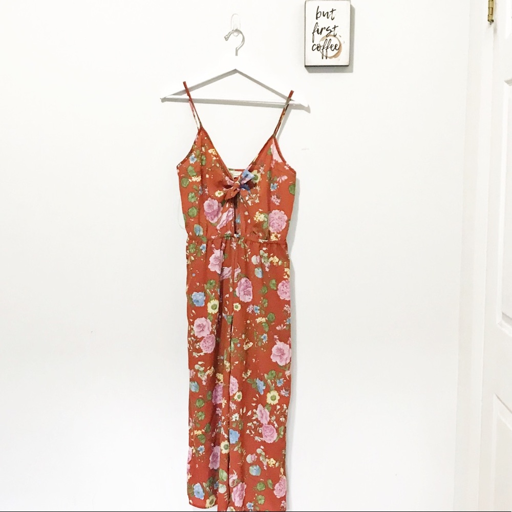 LA Gypsy | Floral Jumpsuit | 0068